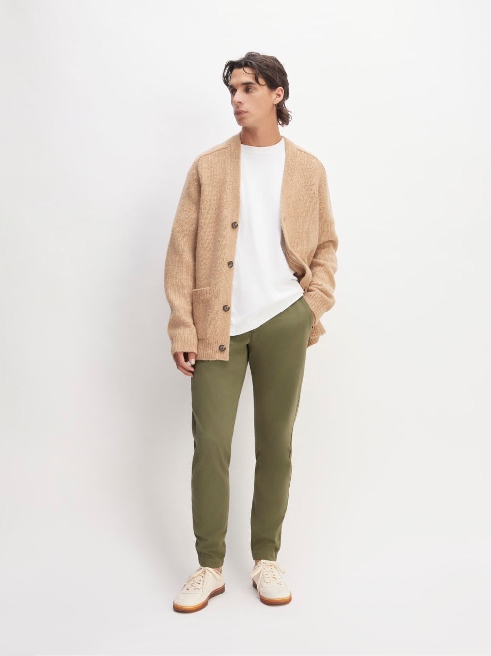 Everlane The Performance Traveler Chino Kalamata Size 31x32 Slim Fit Stretch